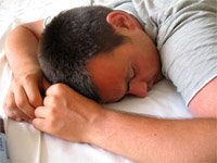 asleep